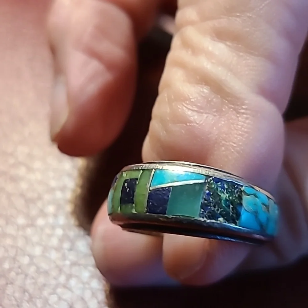 VINTAGE TURQUOISE RING - Picture 4 of 7